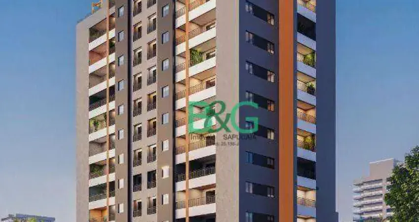 Apartamento com 2 dormitórios à venda, 32 m² por R$ 265.067,98 - Vila Nair - São Paulo/SP