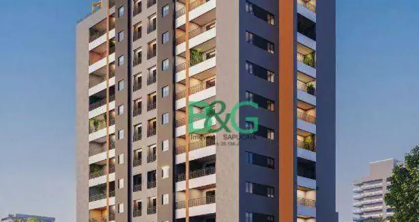Apartamento com 2 dormitórios à venda, 33 m² por r$ 252.829,50 - vila nair - são paulo/sp