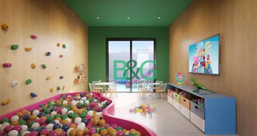 Studio com 1 dormitório à venda, 31 m² por r$ 223.006,92 - itaquera - são paulo/sp