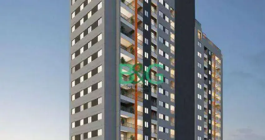 Studio com 1 dormitório à venda, 31 m² por r$ 223.675,94 - itaquera - são paulo/sp