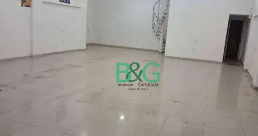 Salão para alugar, 170 m² por r$ 6.560,00/mês - jardim são joão - guarulhos/sp