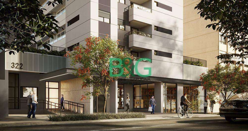 Studio com 1 dormitório à venda, 29 m² por R$ 249.837,90 - Centro - São Paulo/SP