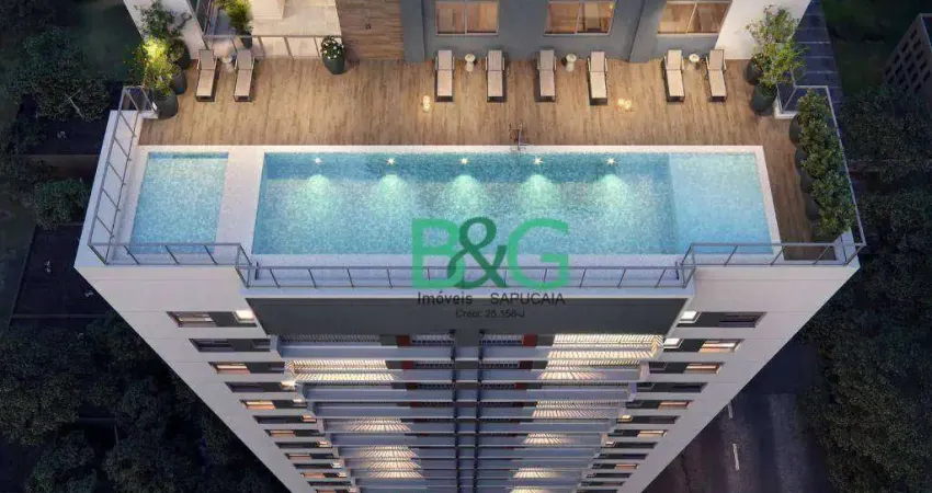 Studio à venda, 36 m² por r$ 376.195,05 - vila mascote - são paulo/sp