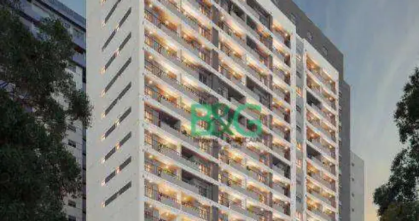 Apartamento com 2 dormitórios à venda, 39 m² por R$ 420.894,10 - Santo Amaro - São Paulo/SP