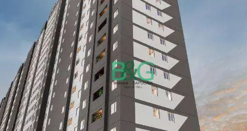 Apartamento com 2 dormitórios à venda, 32 m² por R$ 257.108,00 - Brás - São Paulo/SP