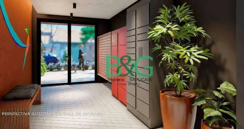 Apartamento com 2 dormitórios à venda, 35 m² por r$ 504.862,31 - vila clementino - são paulo/sp