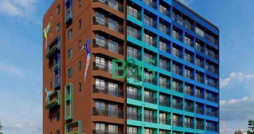 Studio com 2 dormitórios à venda, 24 m² por R$ 307.120,49 - Vila Clementino - São Paulo/SP