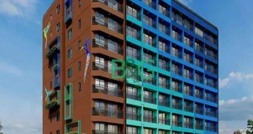 Apartamento com 2 dormitórios à venda, 43 m² por r$ 484.937,75 - vila clementino - são paulo/sp