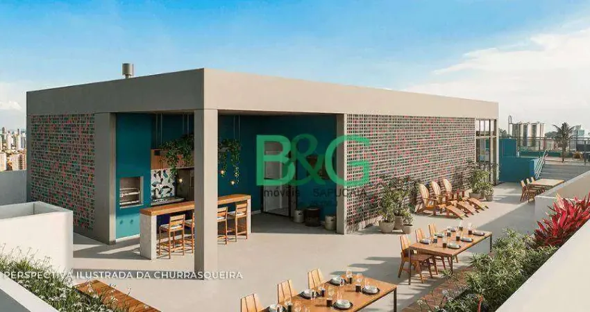 Studio com 1 dormitório à venda, 45 m² por r$ 401.455,37 - vila guarani (zona sul) - são paulo/sp