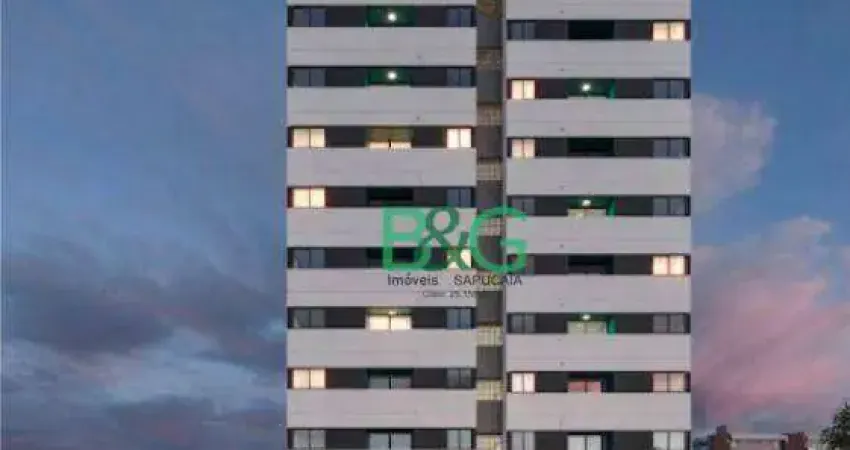 Studio com 1 dormitório à venda, 44 m² por R$ 283.978,76 - Vila Guarani (Zona Sul) - São Paulo/SP