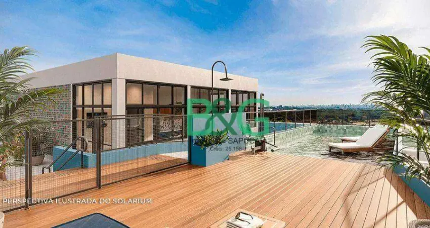 Studio à venda, 26 m² por r$ 255.330,90 - vila guarani (zona sul) - são paulo/sp