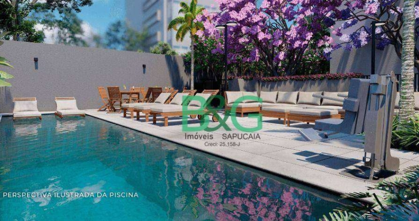 Apartamento com 1 dormitório à venda, 27 m² por R$ 400.479,76 - Vila Clementino - São Paulo/SP