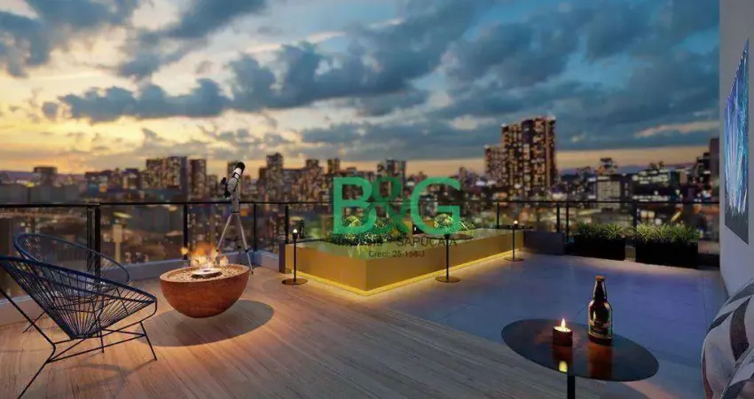 Apartamento com 1 dormitório à venda, 24 m² por r$ 362.155,21 - vila clementino - são paulo/sp