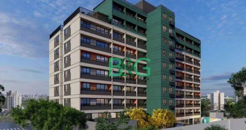 Studio com 1 dormitório à venda, 34 m² por R$ 368.601,49 - Campo Belo - São Paulo/SP