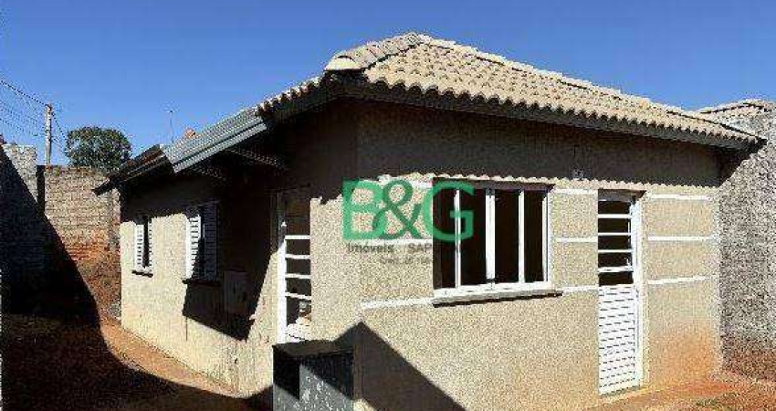 Casa com 2 dormitórios à venda, 44 m² por R$ 73.631,00 - Centro - Araçatuba/SP