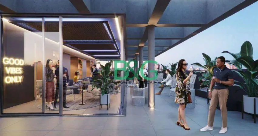 Studio com 1 dormitório à venda, 24 m² por r$ 392.367,18 - vila mariana - são paulo/sp