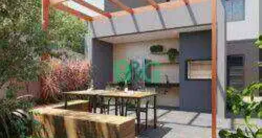 Apartamento à venda, 36 m² por r$ 336.485,57 - vila palmeiras - são paulo/sp