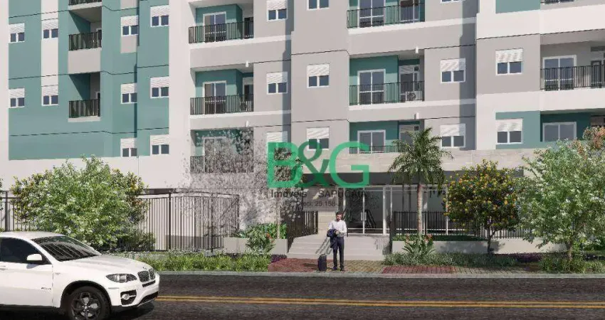 Apartamento com 2 dormitórios à venda, 57 m² por R$ 588.332,22 - Maranhão - São Paulo/SP