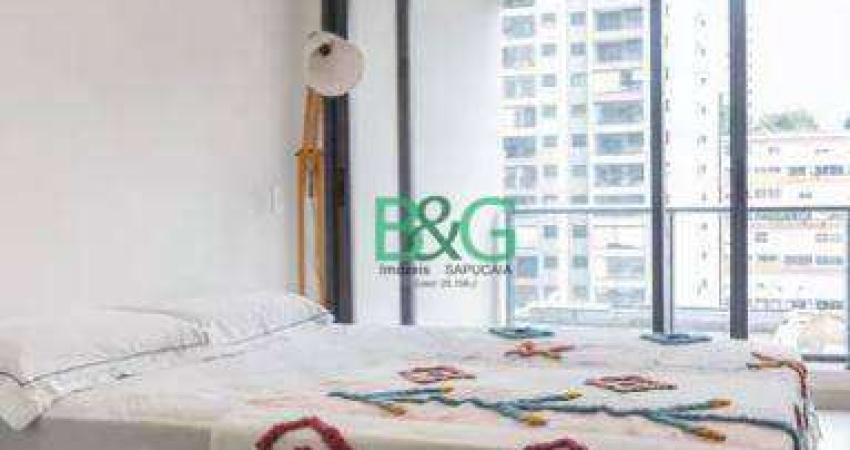 Studio com 1 dormitório à venda, 28 m² por R$ 649.000,00 - Cerqueira César - São Paulo/SP