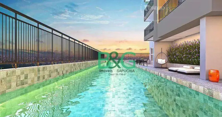 Studio com 1 dormitório à venda, 26 m² por r$ 320.100,00 - belenzinho - são paulo/sp