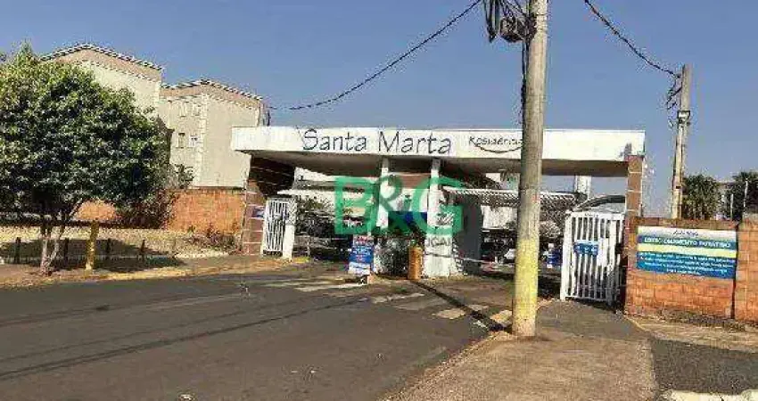 Apartamento com 2 dormitórios à venda, 43 m² por R$ 86.648,52 - Jardim Santa Marta - Sertãozinho/SP