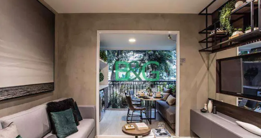 Studio com 1 dormitório à venda, 34 m² por R$ 445.575,00 - Campo Belo - São Paulo/SP