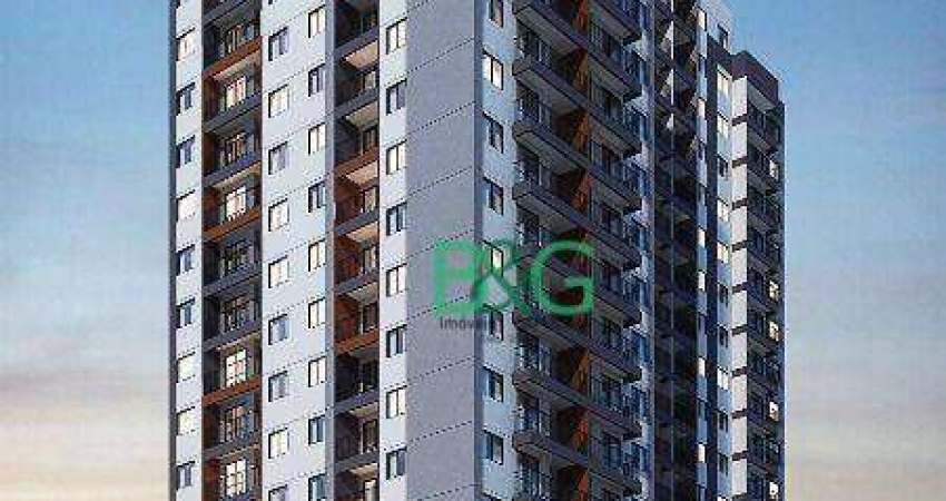 Apartamento com 2 dormitórios à venda, 43 m² por R$ 399.338,27 - Lapa de Baixo - São Paulo/SP