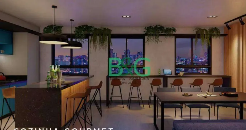 Studio com 1 dormitório à venda, 34 m² por R$ 488.914,40 - Vila Mariana - São Paulo/SP