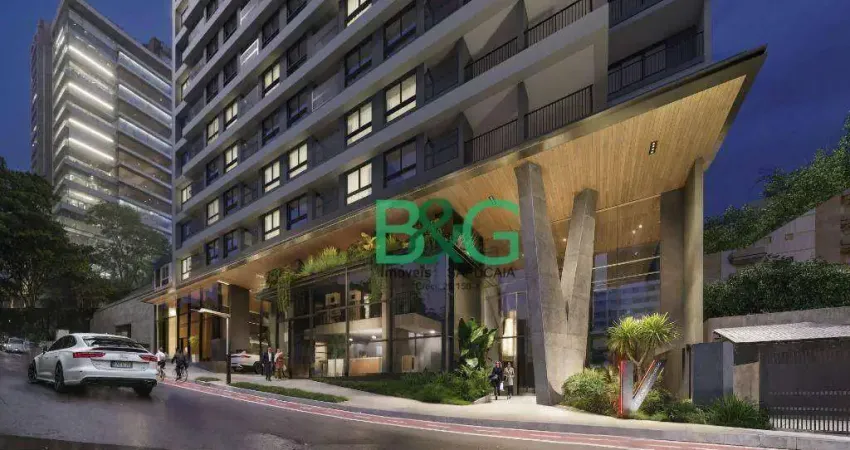 Apartamento com 1 dormitório à venda, 52 m² por R$ 899.198,89 - Pinheiros - São Paulo/SP