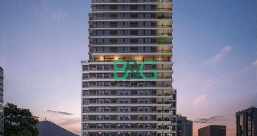 Apartamento com 1 dormitório à venda, 34 m² por R$ 689.873,72 - Pinheiros - São Paulo/SP