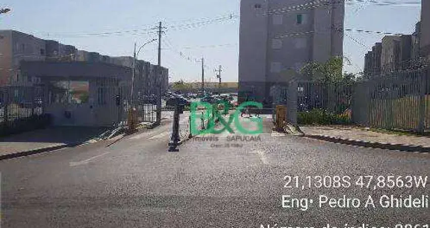 Apartamento à venda, 43 m² por R$ 92.444,76 - Reserva Macaúba - Ribeirão Preto/SP