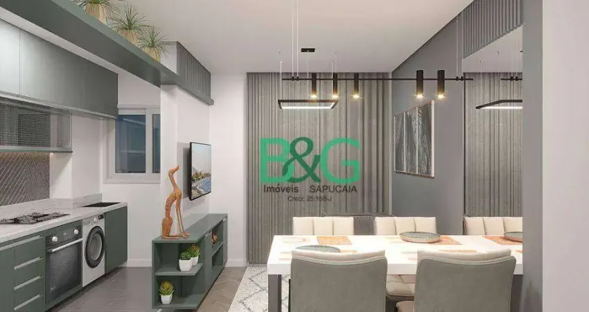 Apartamento com 2 dormitórios à venda, 46 m² por R$ 253.374,32 - Vila Nova Bonsucesso - Guarulhos/SP