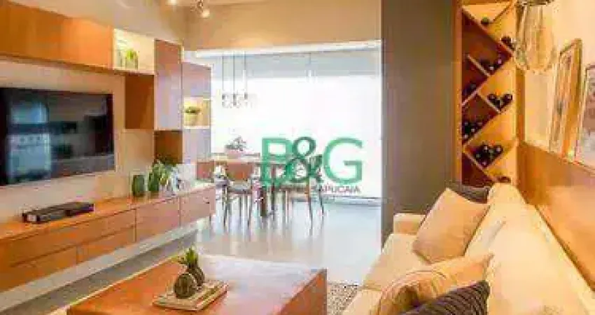 Apartamento com 1 dormitório à venda, 57 m² por R$ 1.279.000,00 - Pinheiros - São Paulo/SP