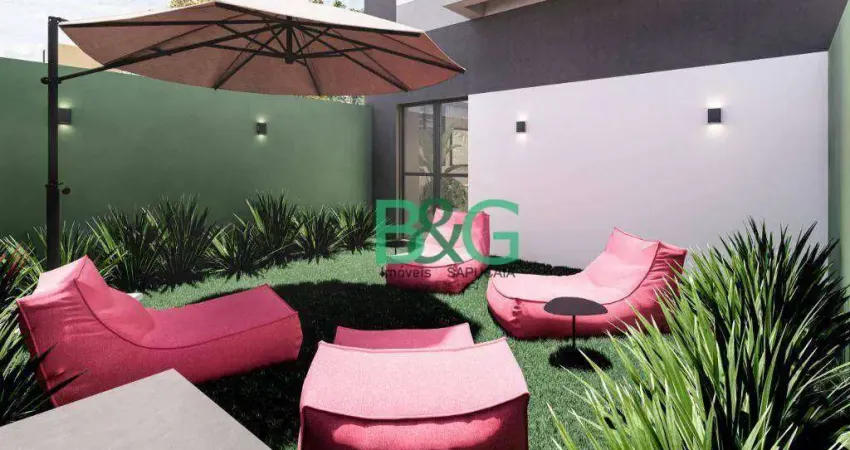 Apartamento com 2 dormitórios à venda, 39 m² por r$ 375.946,82 - vila santa catarina - são paulo/sp