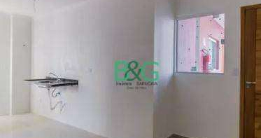 Apartamento com 2 dormitórios à venda, 45 m² por R$ 214.000,00 - Parque Boturussu - São Paulo/SP