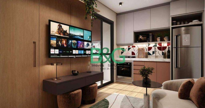 Apartamento com 1 dormitório à venda, 36 m² por R$ 313.716,22 - Jardim Oriental - São Paulo/SP