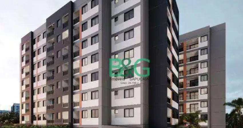 Apartamento com 1 dormitório à venda, 30 m² por r$ 276.970,49 - jardim oriental - são paulo/sp