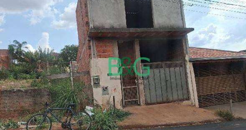 Casa com 1 dormitório à venda, 57 m² por R$ 81.964,82 - Cidade Aracy - São Carlos/SP