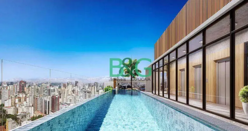 Studio com 1 dormitório à venda, 26 m² por R$ 557.271,00 - Higienópolis - São Paulo/SP