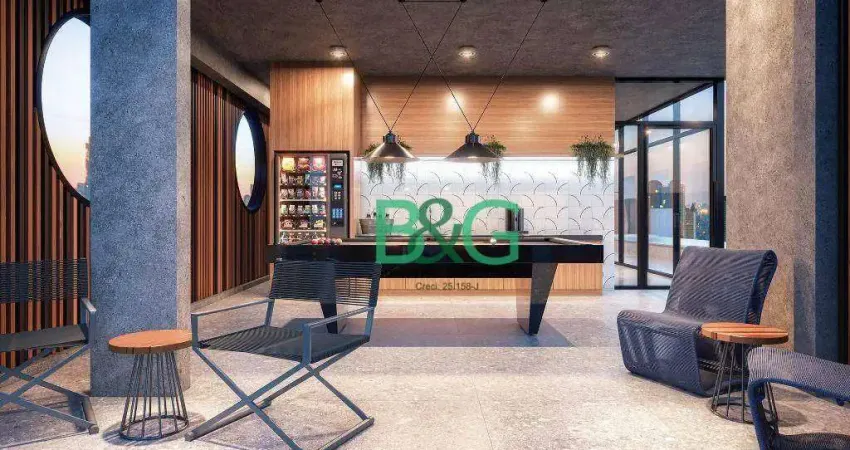 Studio com 1 dormitório à venda, 26 m² por r$ 430.353,00 - higienópolis - são paulo/sp