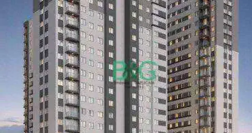 Apartamento com 2 dormitórios à venda, 37 m² por R$ 287.100,00 - Vila Indiana - São Paulo/SP