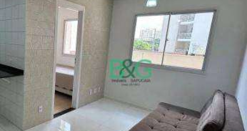 Apartamento com 2 dormitórios à venda, 34 m² por R$ 392.000,00 - Barra Funda - São Paulo/SP