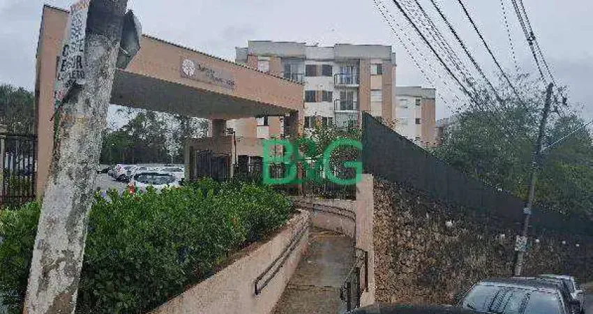 Apartamento com 2 dormitórios à venda, 47 m² por r$ 120.882,70 - vila monte serrat - cotia/sp