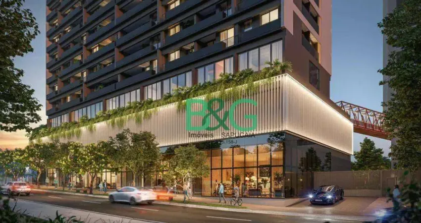 Studio com 1 dormitório à venda, 20 m² por r$ 399.934,15 - bela vista - são paulo/sp