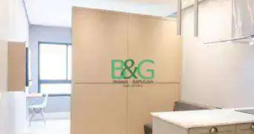 Studio com 1 dormitório à venda, 29 m² por R$ 379.000,00 - Mirandópolis - São Paulo/SP