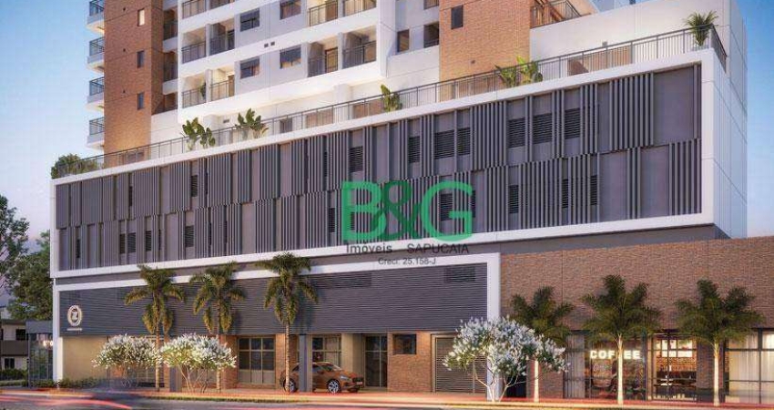 Apartamento com 1 dormitório à venda, 48 m² por R$ 1.054.114,00 - Moema - São Paulo/SP