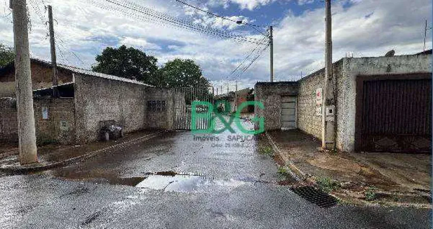 Casa com 2 dormitórios à venda, 43 m² por R$ 103.704,06 - Jardim Santa Clara - Sertãozinho/SP