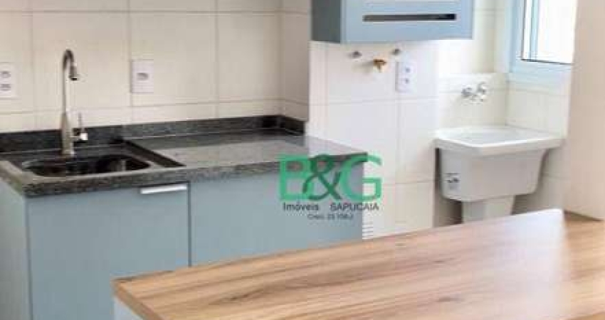 Apartamento com 2 dormitórios à venda, 54 m² por R$ 469.500 - Utinga - Santo André/SP