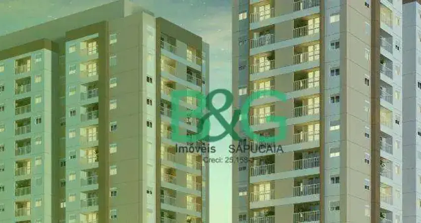 Apartamento com 2 dormitórios à venda, 37 m² por R$ 366.757,00 - Vila Tolstoi - São Paulo/SP