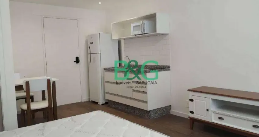 Studio com 1 dormitório à venda, 24 m² por r$ 319.500,00 - higienópolis - são paulo/sp